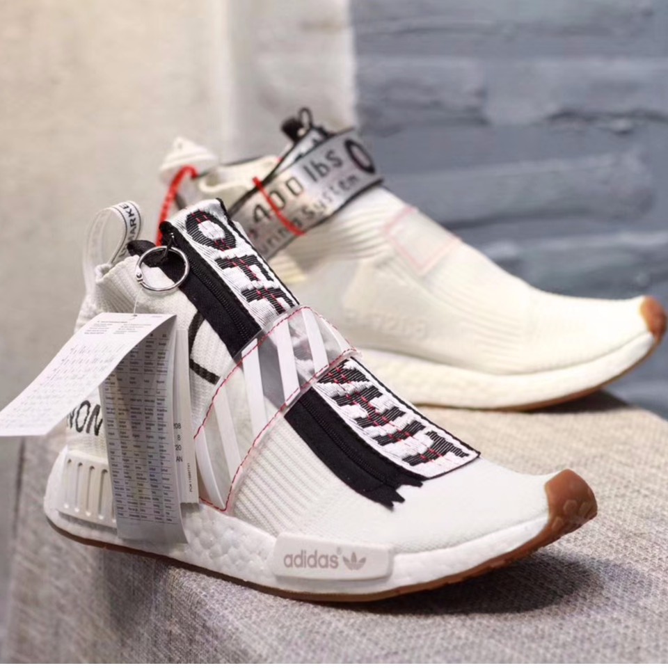 Off white sales nmd city sock