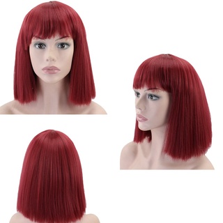 Sia wig black gold two-tone yin and yang head European and American ...