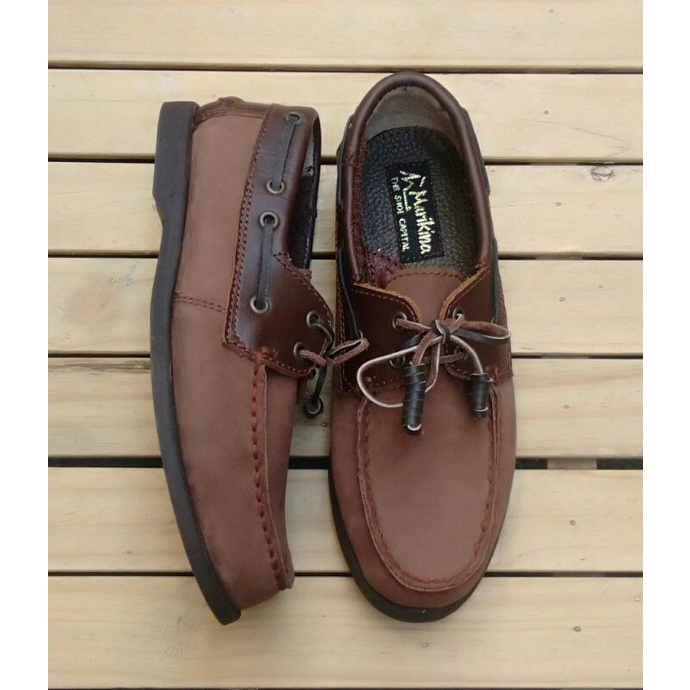 TOPSIDER FOR MEN MADE IN MARIKINA PURE LEATHER | Shopee Philippines