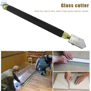 Diamond Glass Cutter Professional Portable Wheel Blade Antislip Metal  Handle 168mm For DIY Tile Mirror Craft Cutting Hand Tools