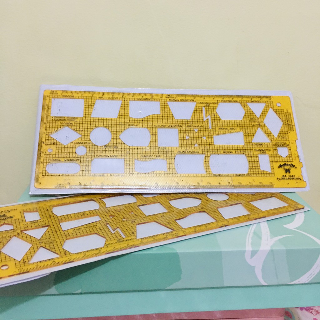 Flowchart Butterfly Ruler 2020 (New) | Shopee Philippines
