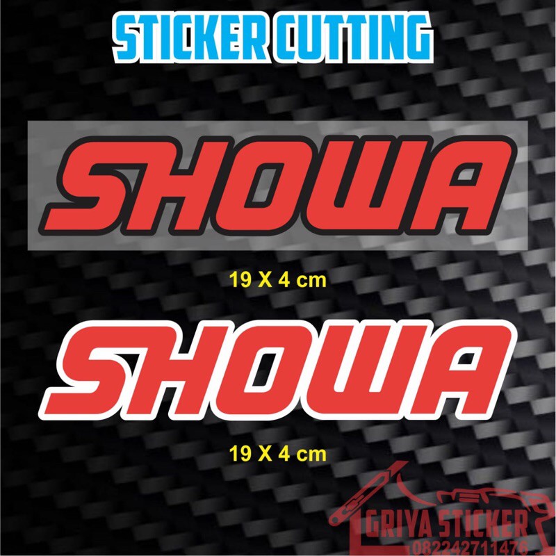 Showa Sticker shock usd Sticker supermoto Sticker | Shopee Philippines