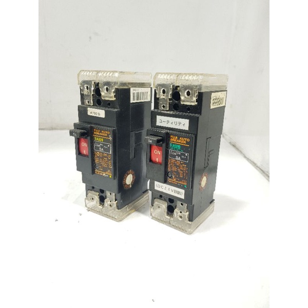 Circuit Breaker 2Pole 5A EA52B/SA32B FUJI(Original Made in Japan ...