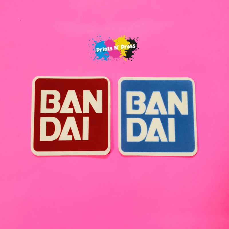 BAN DAI waterproof vinyl sticker. minimum order - P40 total | Shopee ...