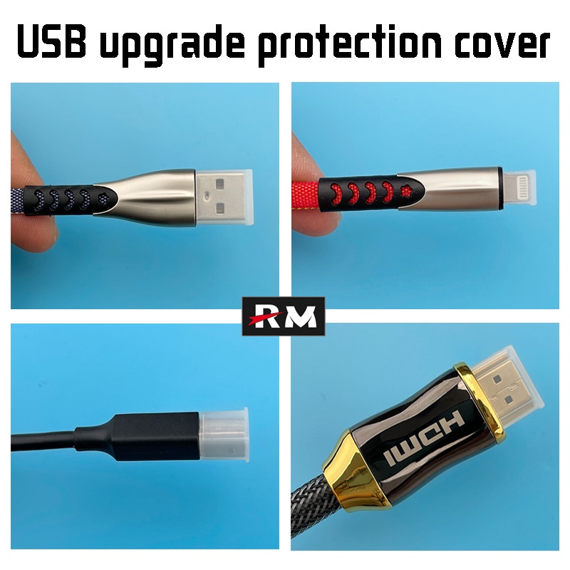 5PCS/10PCS USB Protective Cap Anti-Dust Cover Case Pure PE Upgraded ...