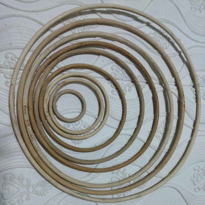 Rattan Native Ring Arts craft DIY circle shape home decor | Shopee ...