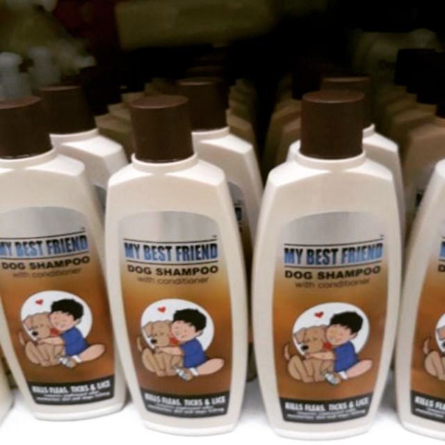 My best hot sale friend dog shampoo