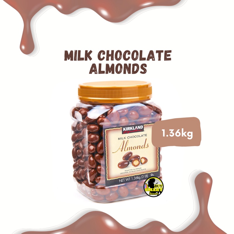 Kirkland Signature Milk Chocolate Almonds 1.36kg Shopee Philippines