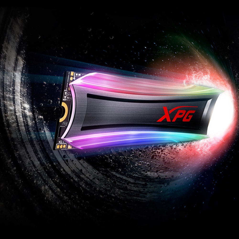 XPG Spectrix S40G 1Tb RGB Pcie Gen3X4 M.2 2280 Solid State Drive SSD ...