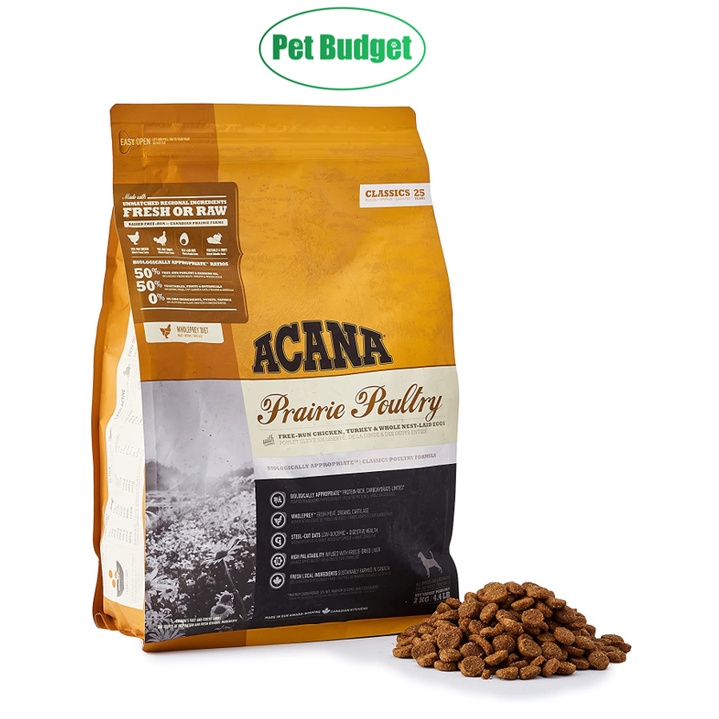 Acana prairie clearance poultry 2kg