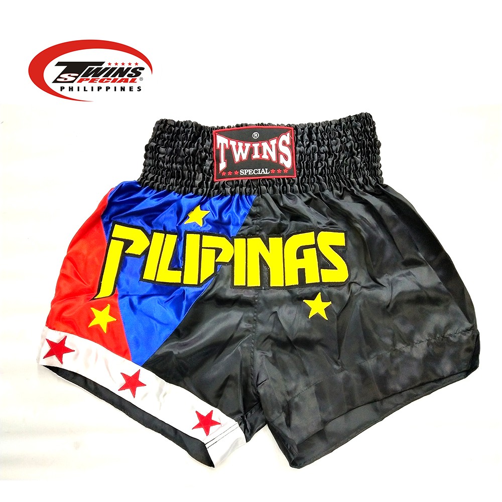 TWINS SPECIAL Muaythai Fight Shorts Philippine Flag Inspired Version 3