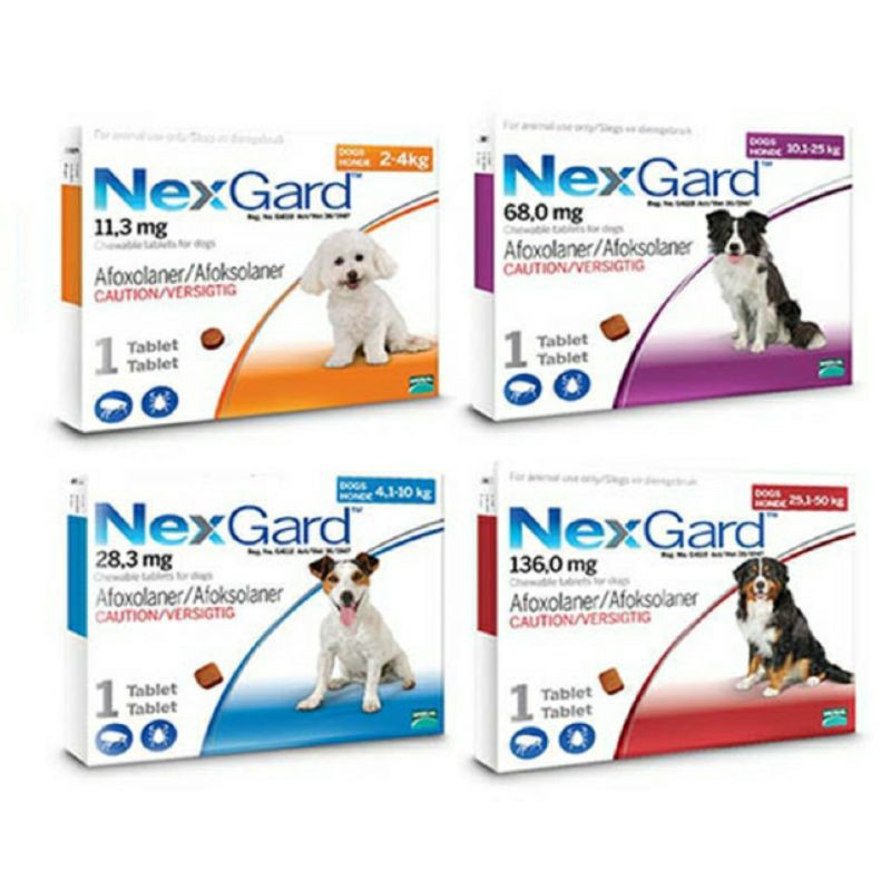 Nexgard Tablets box 3 tablets in a box | Shopee Philippines