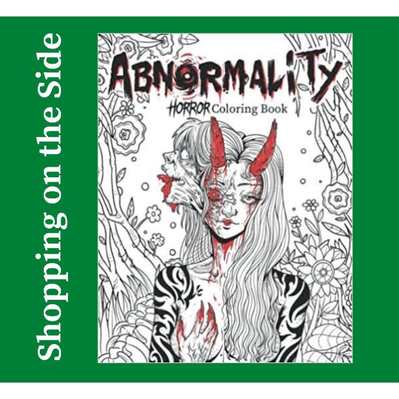 Abnormality Horror Adult Coloring Book Shopee Philippines