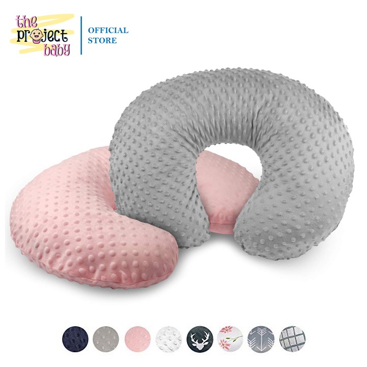 Minky Boppy Pillowcase Cover Only Nursing breastfeeding waterproof pillow cover Shopee Philippines