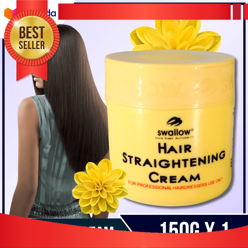 Original SWALLOW Hair Straightening Cream For Men and Women Hair