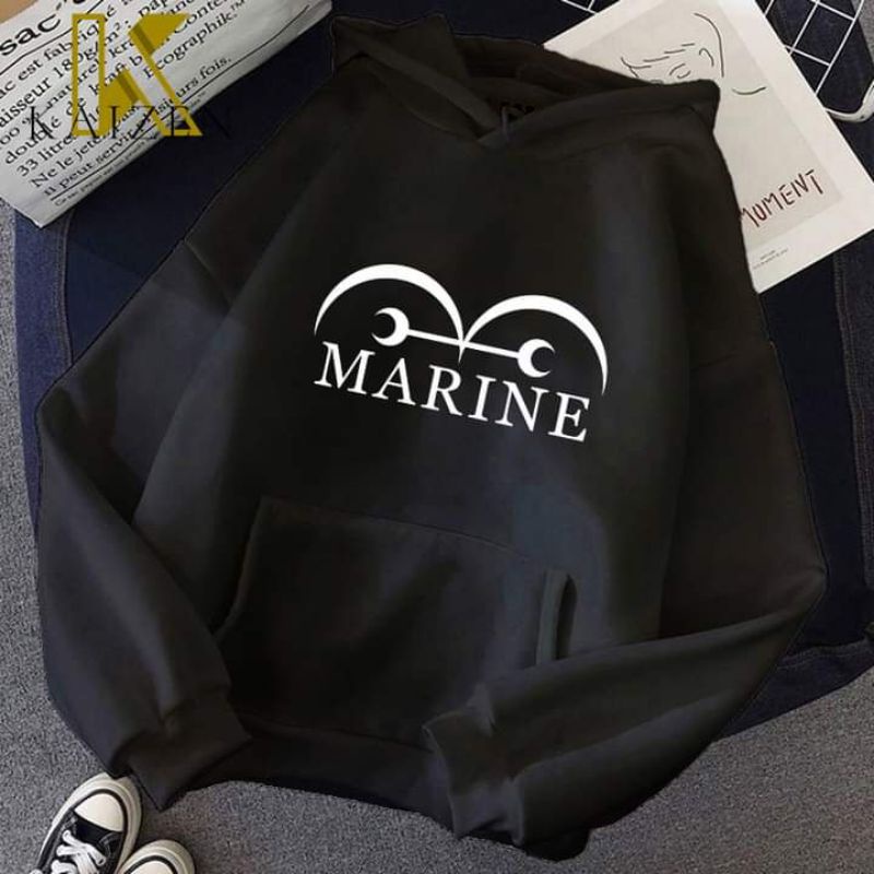 One piece marine clearance hoodie