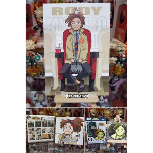 GANTUNGAN Set/bulk Rody BNHA Official Merchandise My Boku No Hero ...