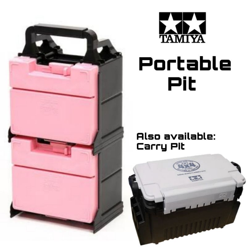 TAMIYA Portable Pit Cases Compartment for Mini 4WD | Shopee
