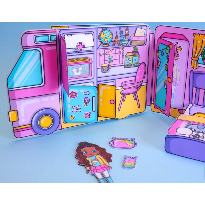 Camper 3D paper doll book,activity book Shopee Philippines
