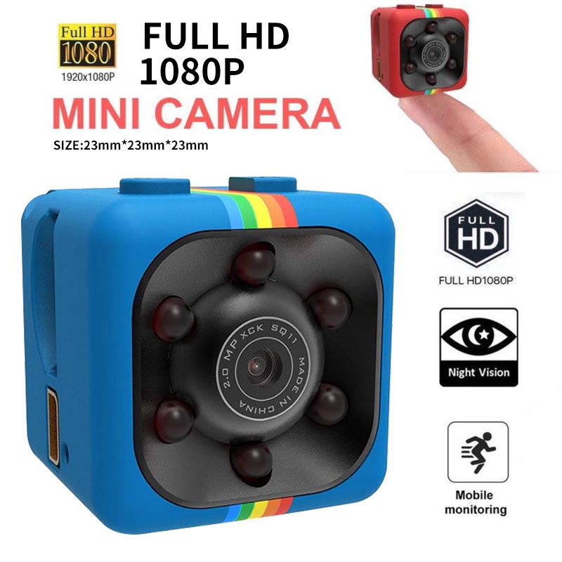 Sq11 Full Hd 1080p Mini Car Hidden Dv Dvr Camera Spy Dash Cam Ir Qmtl Biwo Shopee Philippines