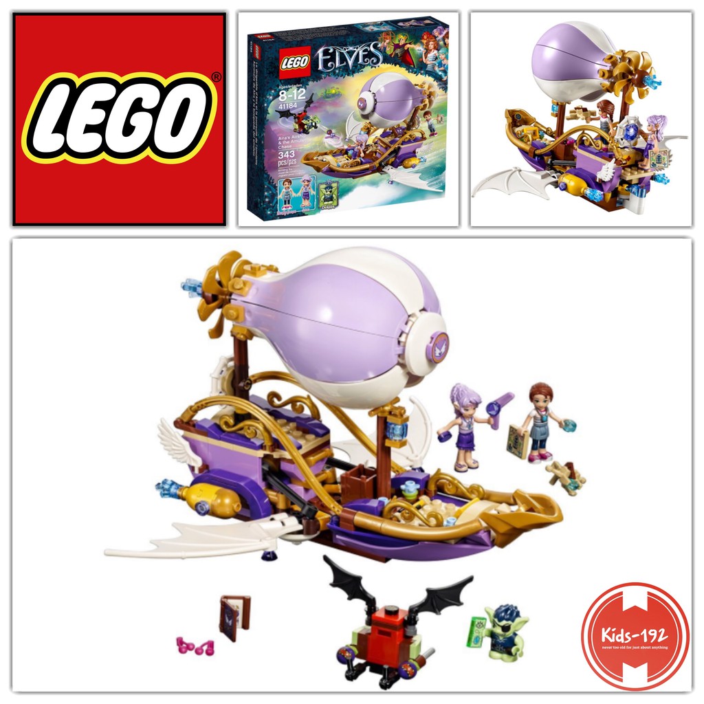 LEGO Elves Aira s Airship the Amulet Chase 41184 Shopee Philippines