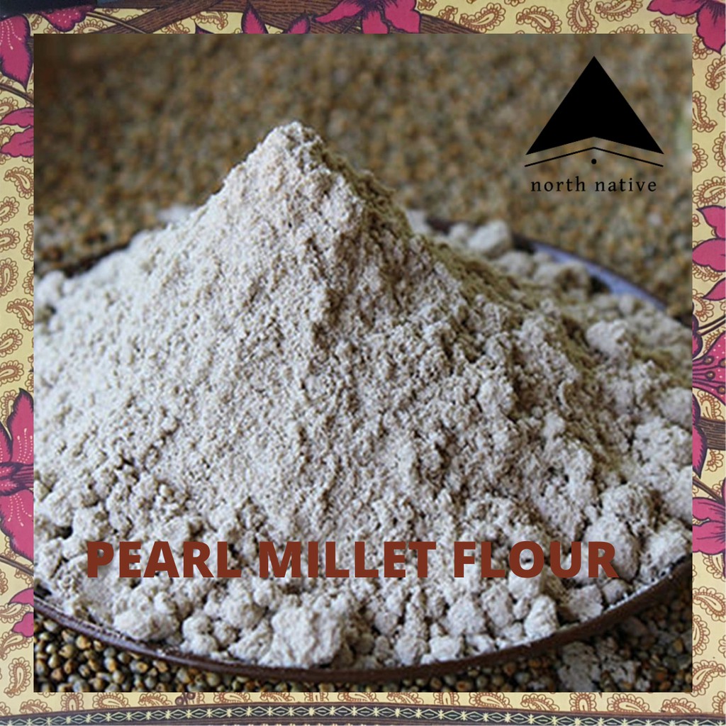 Stone Ground Pearl Millet Flour / Bajra (8% Protein) 1kg - Gluten Free ...