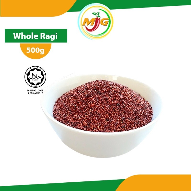 Ragi Whole / Finger Millet - 500g | Shopee Philippines