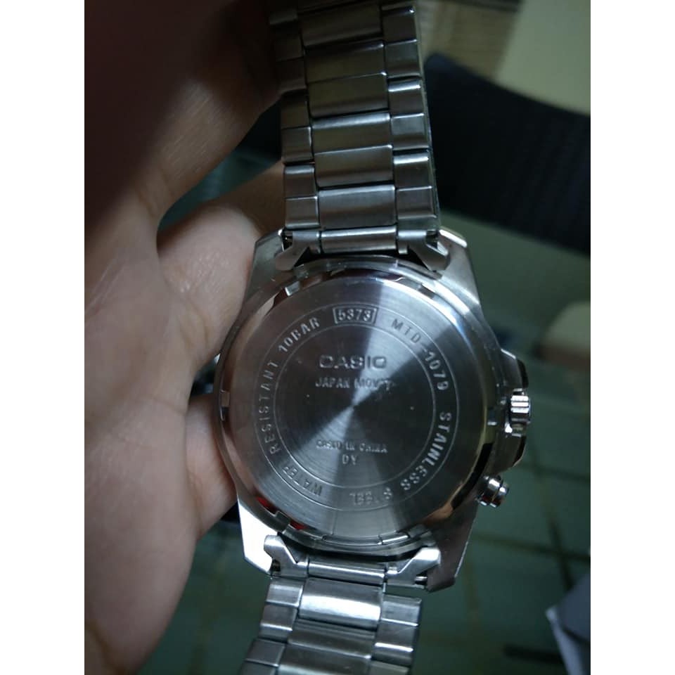 Casio MTD 1079D 1AVCF Super Illuminator Shopee Philippines