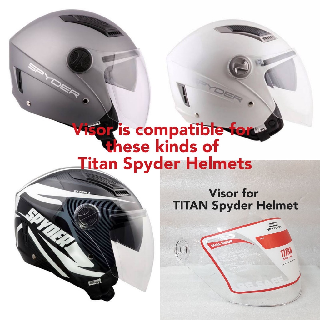 Spyder hot sale helmet visor