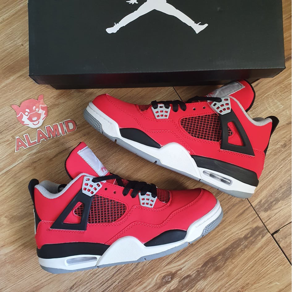 Jordan 4 Retro Toro Bravo Sneakers with FREE Elite Socks Shopee Philippines