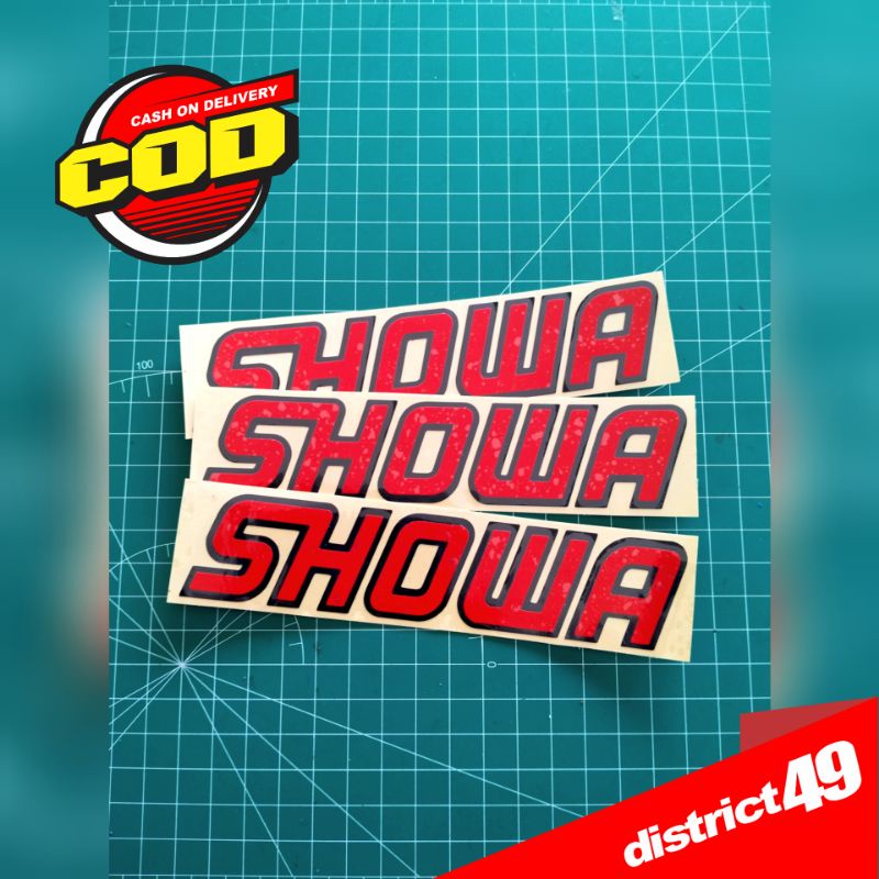 Cutting sticker - Showa cutting sticker - Showa sticker - Car ...