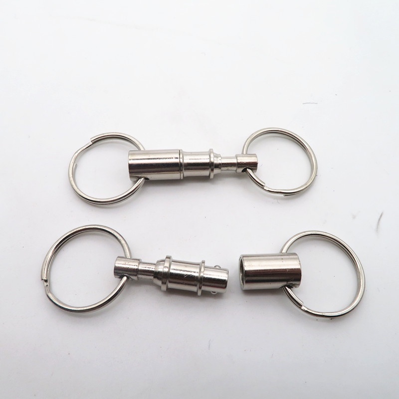 Quick Release PullApart Key Removable Handy Keyring Detachable