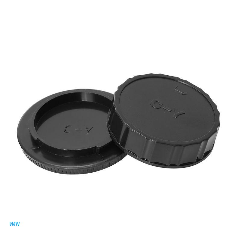 WIN Camera Body Cover Rear Lens Cap Hood Protector Set Anti-Dust Heat ...