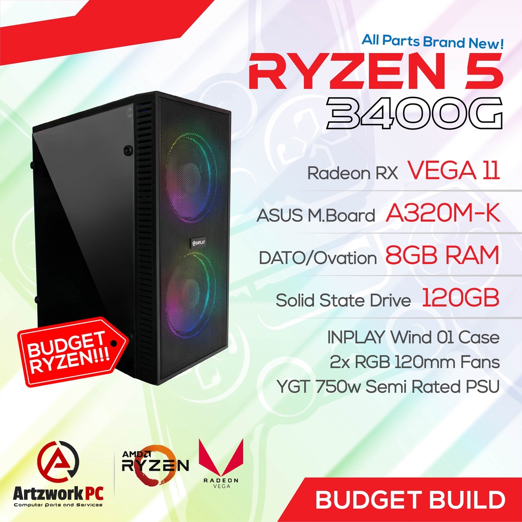 Rx vega 11 discount 3400g