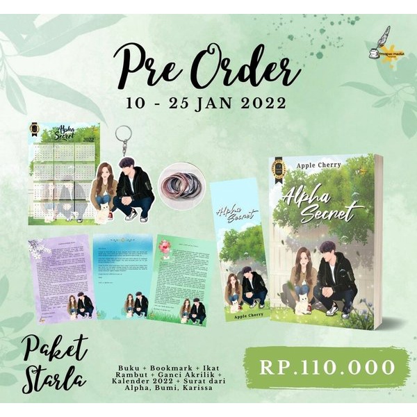 Alpha Secret Novel Package Fiction Romance Apple Cherry | Shopee ...