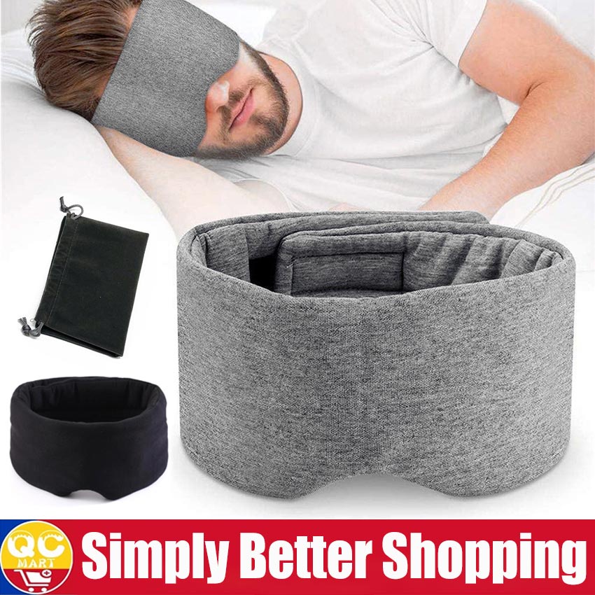 Full Surround Eye Mask Blindfold Eye Cover Patch Portable Eyepatch Eye