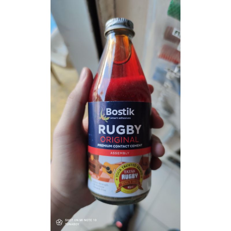 Bostik Rugby Original Adhesive Contact Cement 45ml Or 300ml Bottle