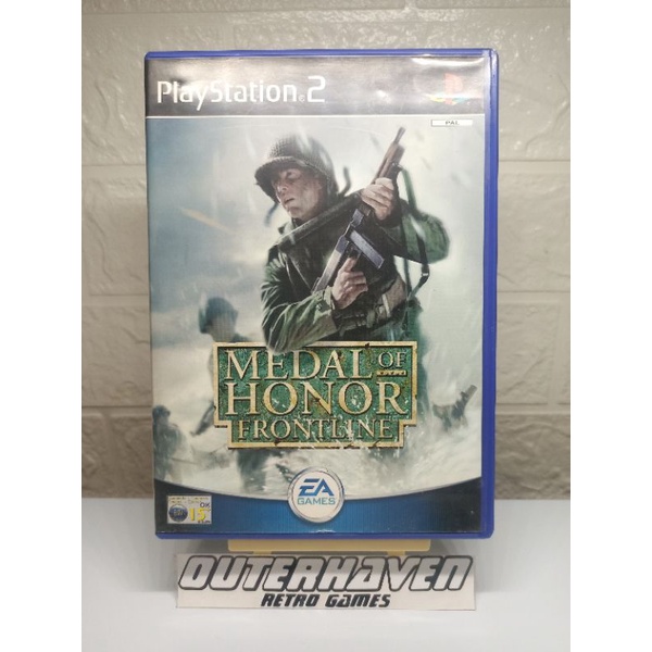 Jeu PS2 Medal Of Honor Avant-Garde - Très Bon état, Manuel Inclus
