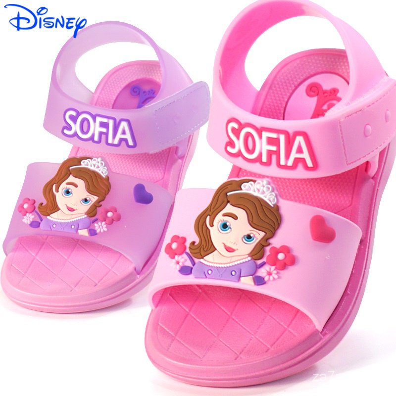 【Sealynn】kids summer shoes Disney princess Sophia sandal Slippers flat ...