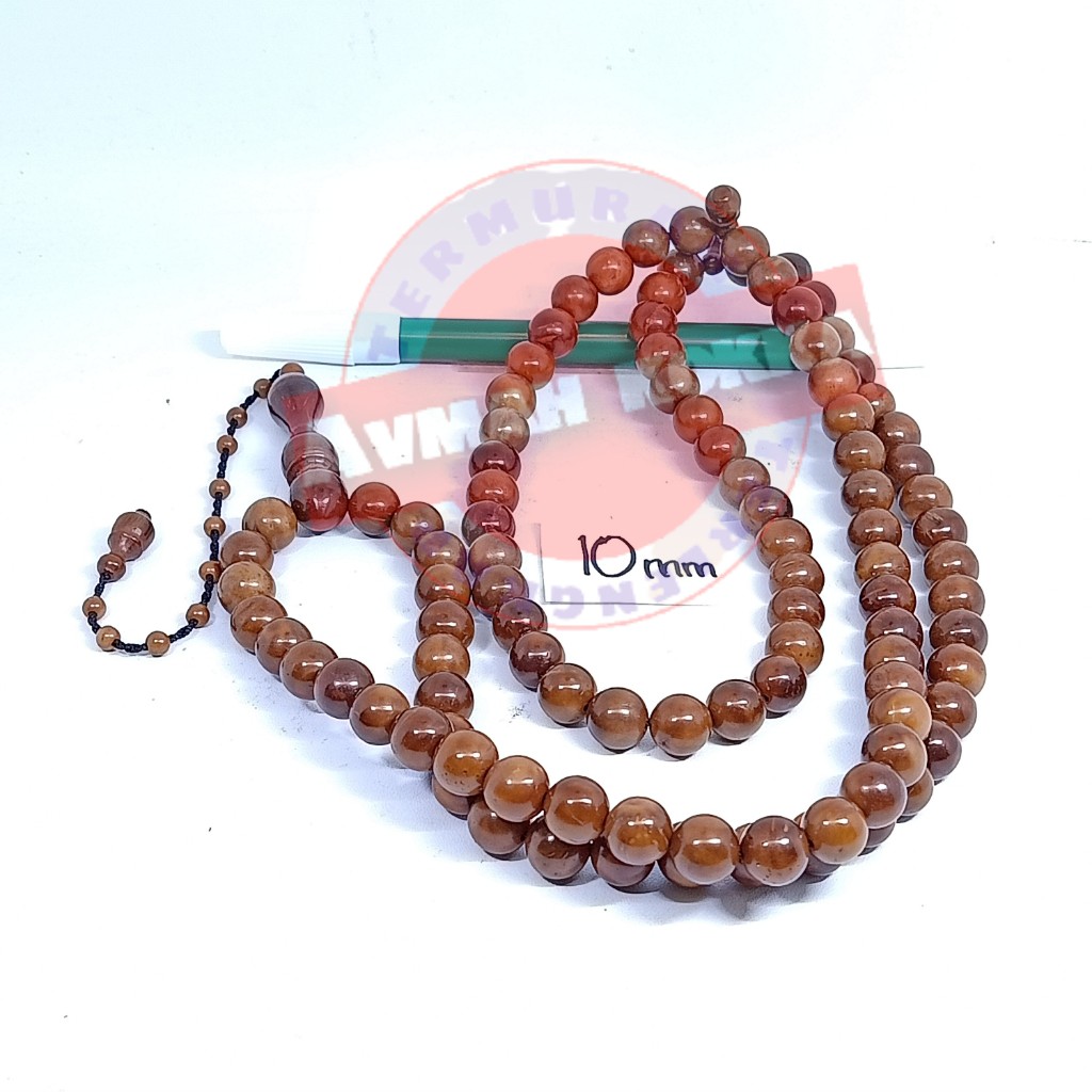 Original koka TASBIH 99 Round Plain 10mm Dhikr Kaka koka Dhikr Kaka ...