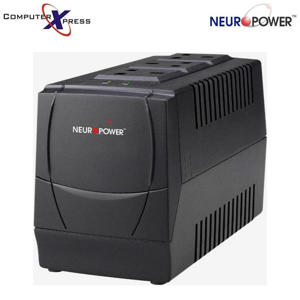 NEUROPOWER AVS1000-3UK 1000VA AUTOMATIC VOLTAGE REGULATOR UPS BACKUP ...