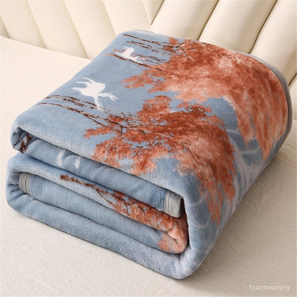 Congheng Ferret Fluffy Blanket Summer Thin Office Shawl Girls Nap