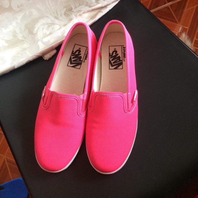 Pink vans size on sale 8