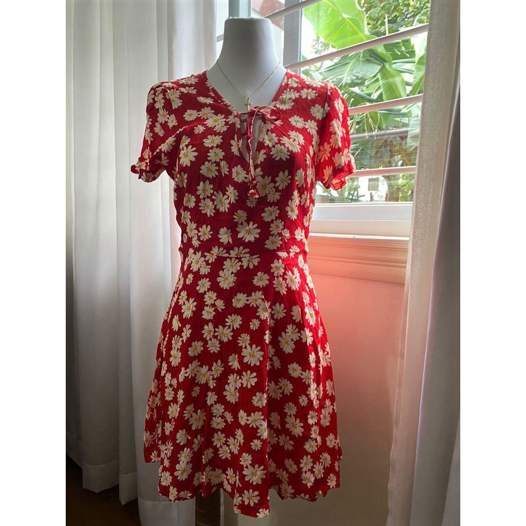 F21 floral dress best sale