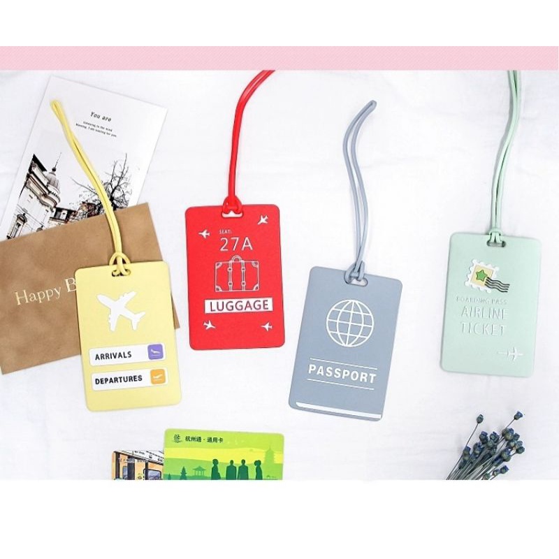 Luggage tag shopee on sale