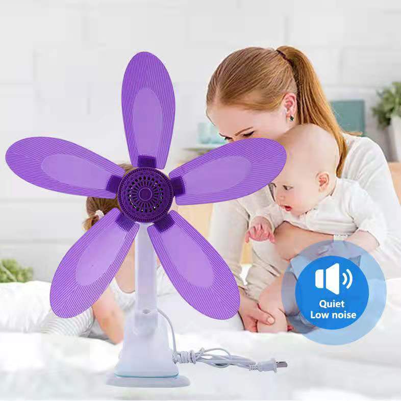 5 Blade and 4 Blade Clip Fan Table / Desk Fan Mini Clip Fan Home ...