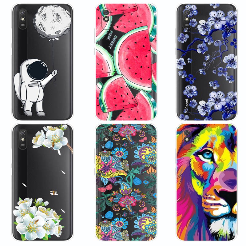 Xiaomi Redmi 9a 9i 9at Case Cartoon Soft Tpu Silicone Casing Mobile Phone Back Cover Shopee 2920