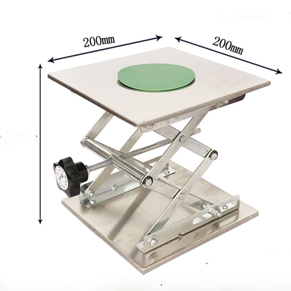 Lift Table Lab Plate Jack Scissor Stand Platform Router Workbench Table ...