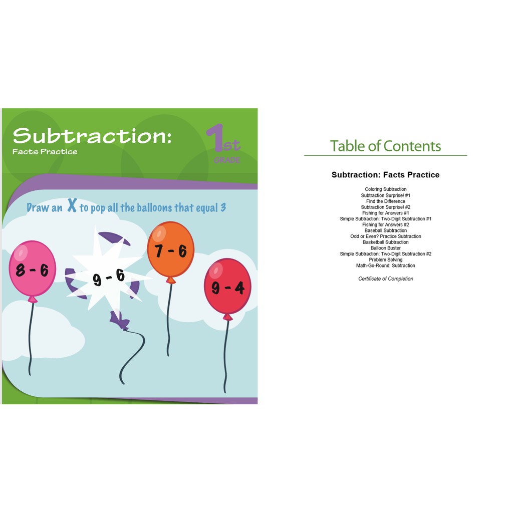 Grade 1 Math Worksheets / Workbook | Shopee Philippines