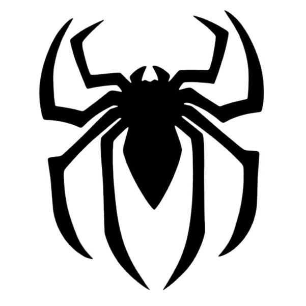 Spiderman logo vinyl sticker | Shopee Philippines